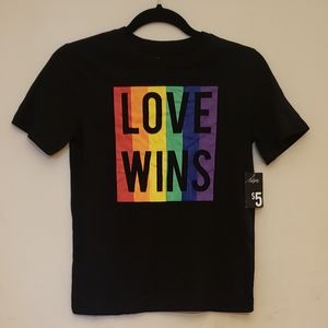 "Love Wins" Pride Graphic Tee